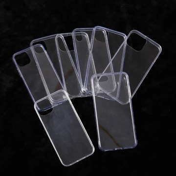 Transparent mobile phone case
